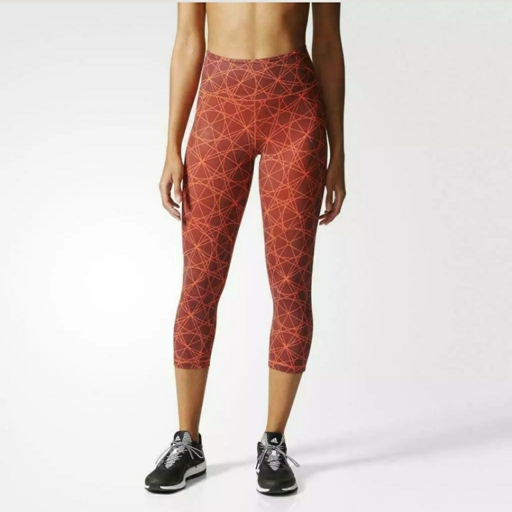 Adidas Wanderflex Patterned Workout Leggings